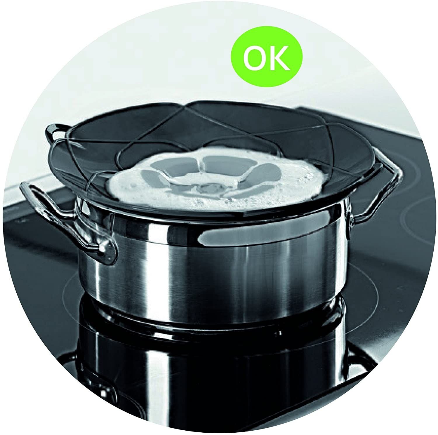 Ibili 29cm Splash Guard – Prevents Boil-Overs & Spills