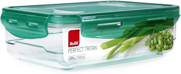 Ibili 1200ml Food Container - Large & Leak-Proof