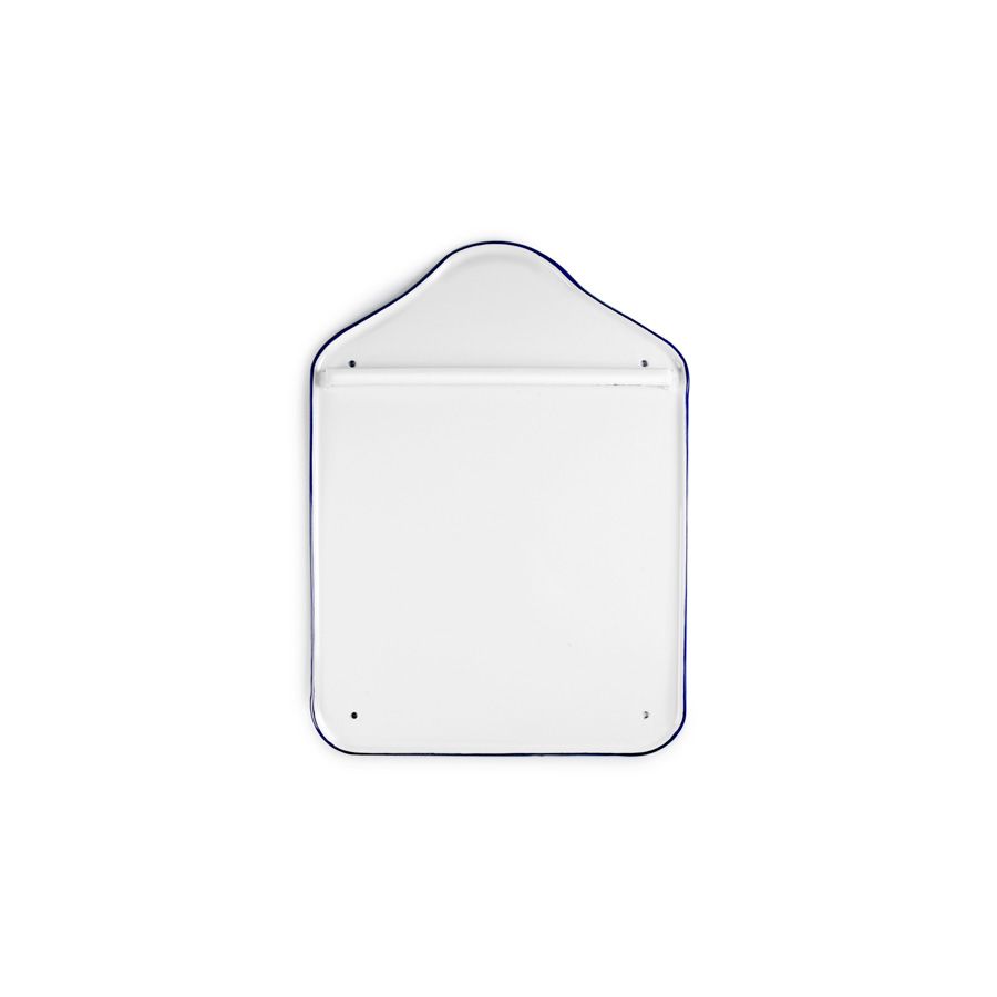 Ibili Blanca Wall Rack 33×47cm – White & Blue Ibili Blanca Wall Rack 33×47cm – White & Blue