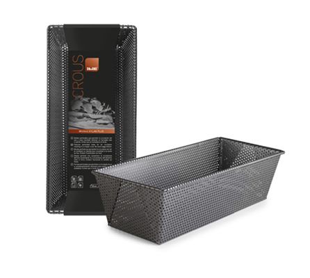 Ibili Crous 30×11cm Perforated Bread Pan – Crispy & Even