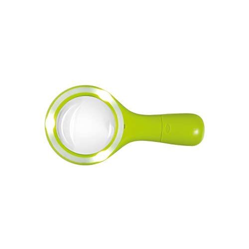 Ibili Magnifying Glass with Light – Green Ibili Magnifying Glass with Light – Green