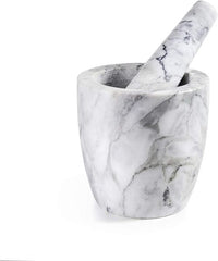 Ibili Marble Mortar – Durable Herb & Spice Grinder