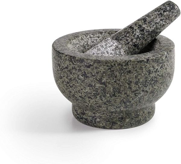 Ibili Granite Mortar – Durable Herb & Spice Grinder