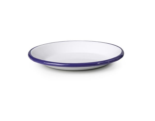Ibili Blanca Plate – White & Blue Ibili Blanca Plate – White & Blue