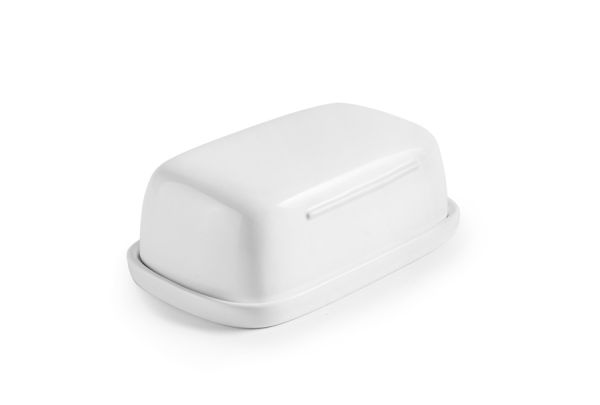 Ibili Ceramic Butter Dish with Lid to Keep Butter Fresh Ibili Ceramic Butter Dish with Lid to Keep Butter Fresh