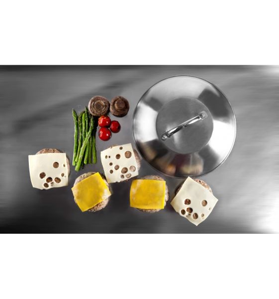 Ibili Grilling Lid 23cm – Clean, Practical & Durable Ibili Grilling Lid 23cm – Clean, Practical & Durable
