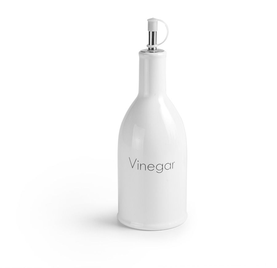 Ibili Alhambra 500ml Ceramic Vinegar Bottle - White