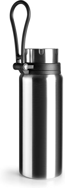 Ibili Royal Stainless Steel Bottle 600ml - Stylish & Durable Ibili Royal Stainless Steel Bottle 600ml - Stylish & Durable