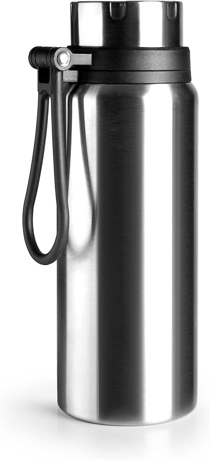 Ibili Royal Stainless Steel Bottle 600ml - Elegant Ibili Royal Stainless Steel Bottle 600ml - Elegant