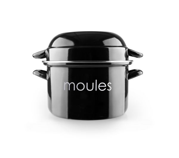 Ibili Vintage 22cm Pot with Lid – Black, Stylish & Durable Ibili Vintage 22cm Pot with Lid – Black, Stylish & Durable