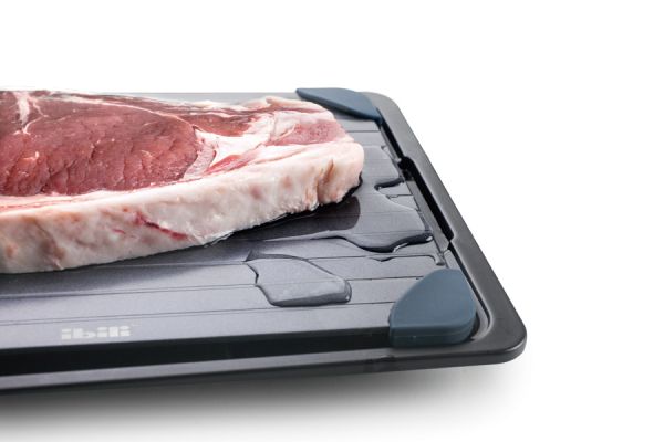 Ibili Aluminum Tray for Thawing Frozen Food – Black