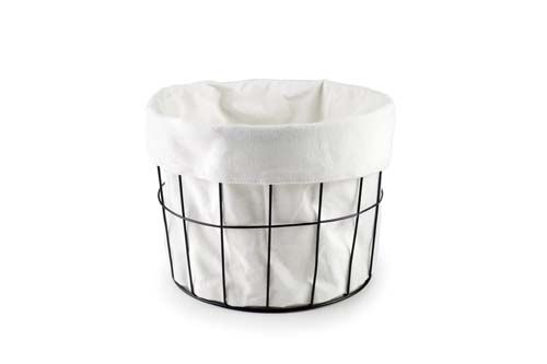 Ibili Food Basket 20cm – Elegant Black Serving