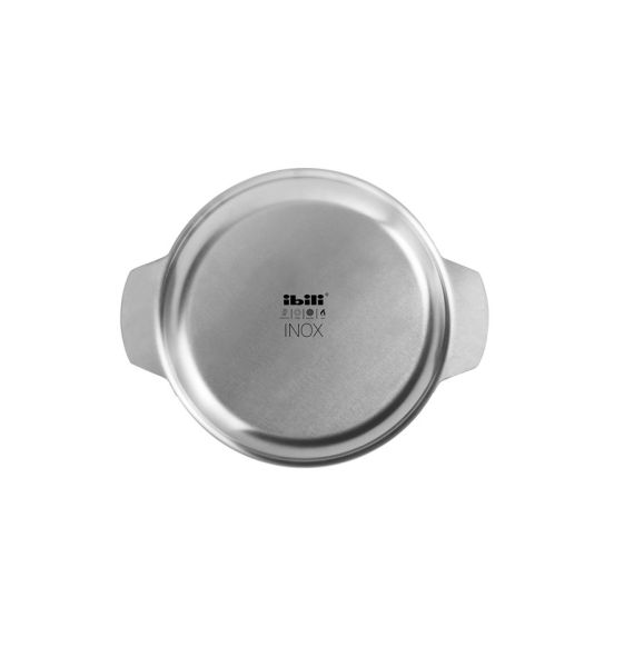 Ibili 24cm Stainless Steel Plate – Durable & Stylish