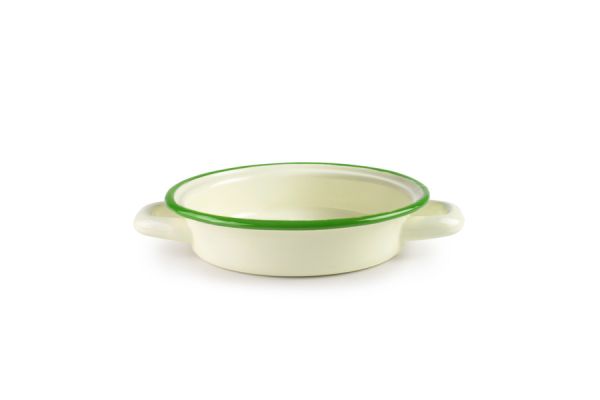 Ibili Musgo Egg Pan 14cm – White & Green Ibili Musgo Egg Pan 14cm – White & Green