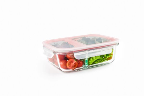 Ibili Lunch-Away 600ml Glass Food Container – Red Ibili Lunch-Away 600ml Glass Food Container – Red