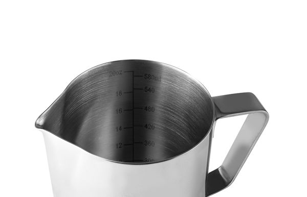 Ibili 600 ml Stainless Milk Jug — Stylish & Practical Ibili 600 ml Stainless Milk Jug — Stylish & Practical