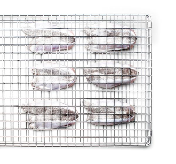 Ibili Double Grill Basket 30×20cm – Stainless Steel Durable Ibili Double Grill Basket 30×20cm – Stainless Steel Durable