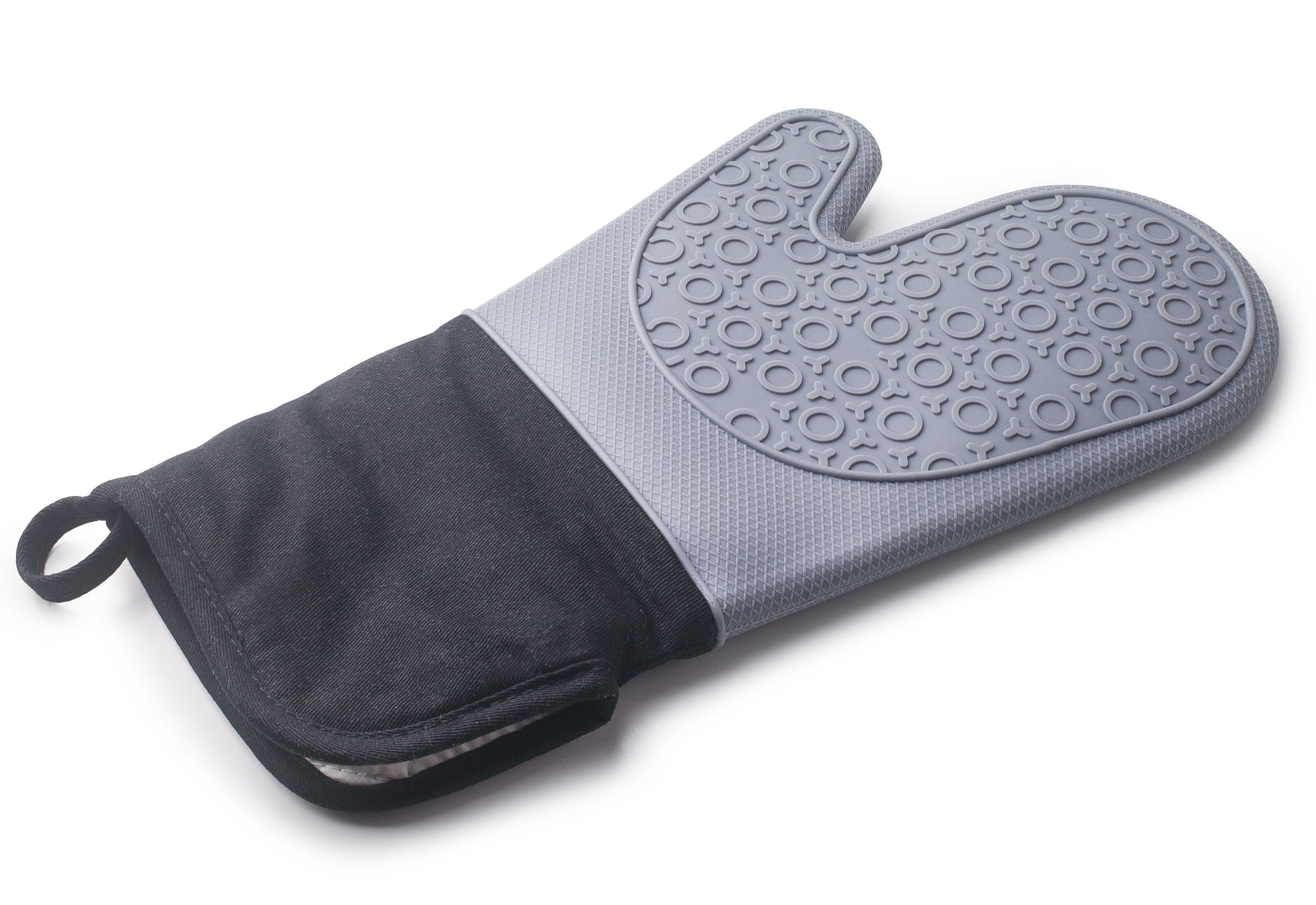 Ibili Heat Resistant Silicone Kitchen Glove – Grey