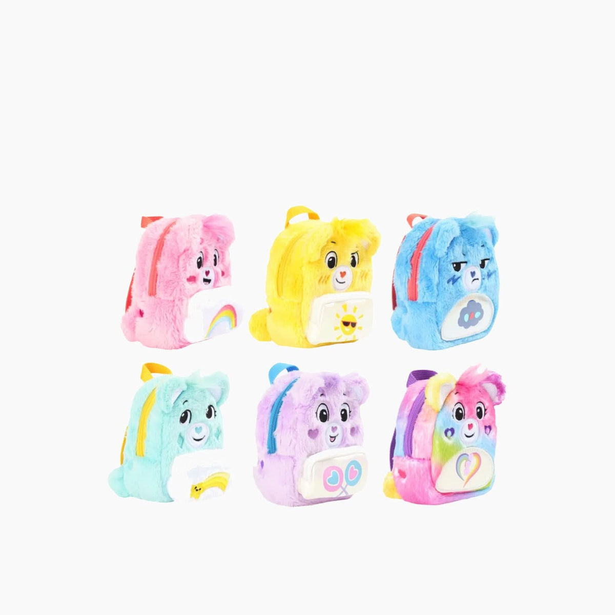 Eolo Real Littles Care Bears Backpack Collectibles