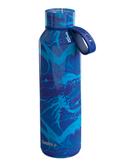 Quokka Bottle with Strap 630ml Waves Print