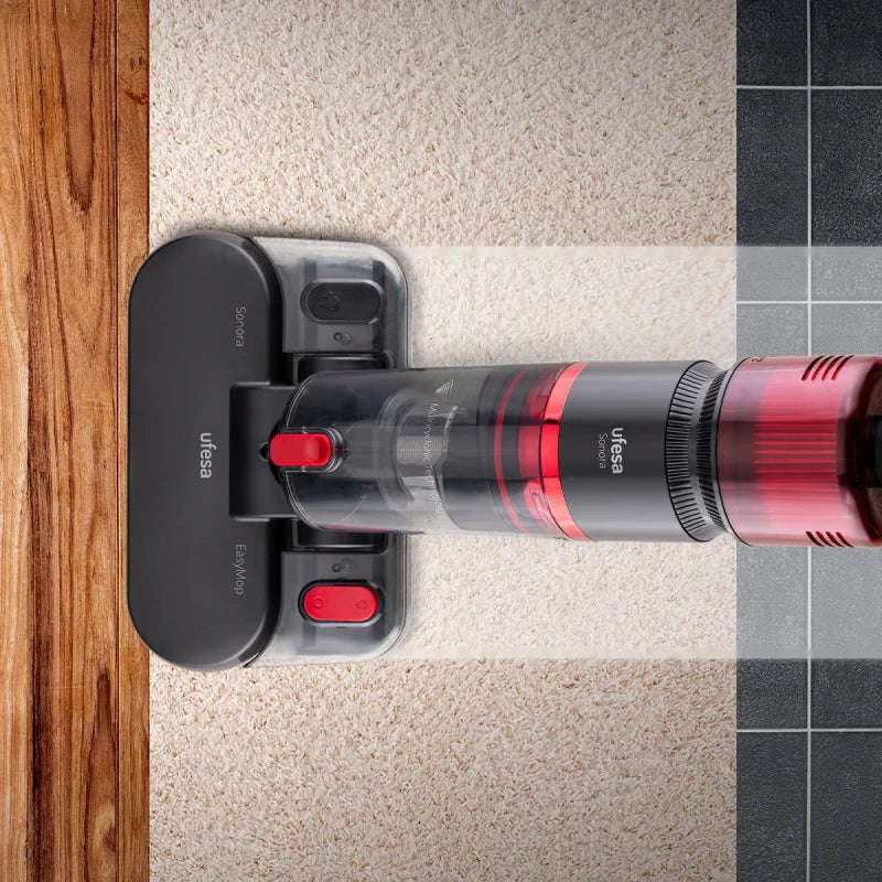 Ufesa SONORA 2-in-1 Vacuum Cleaner with Mopping Function – 500W Cyclonic Technology