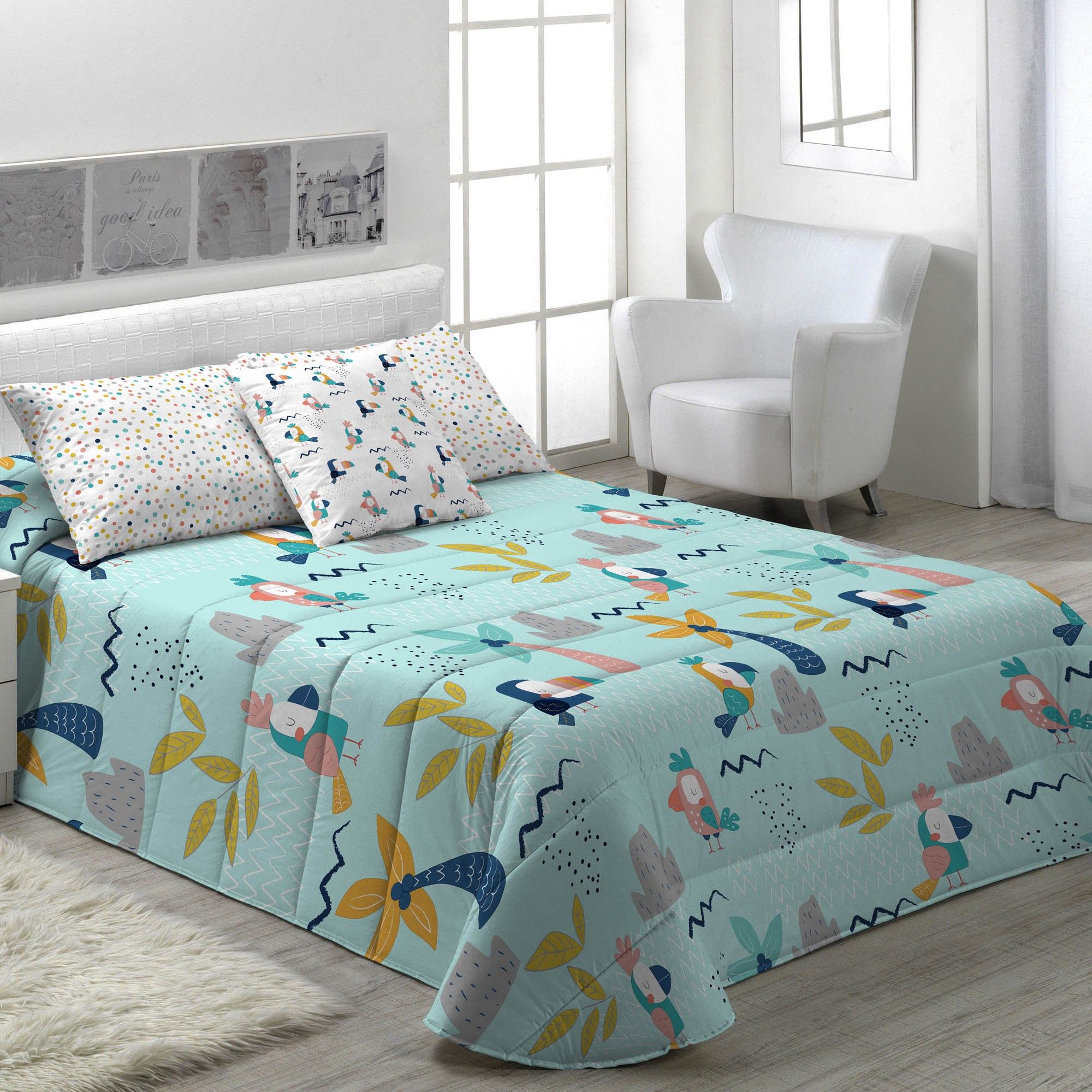 Canete Aloha Twin Comforter Set – 4-Piece Luxury
