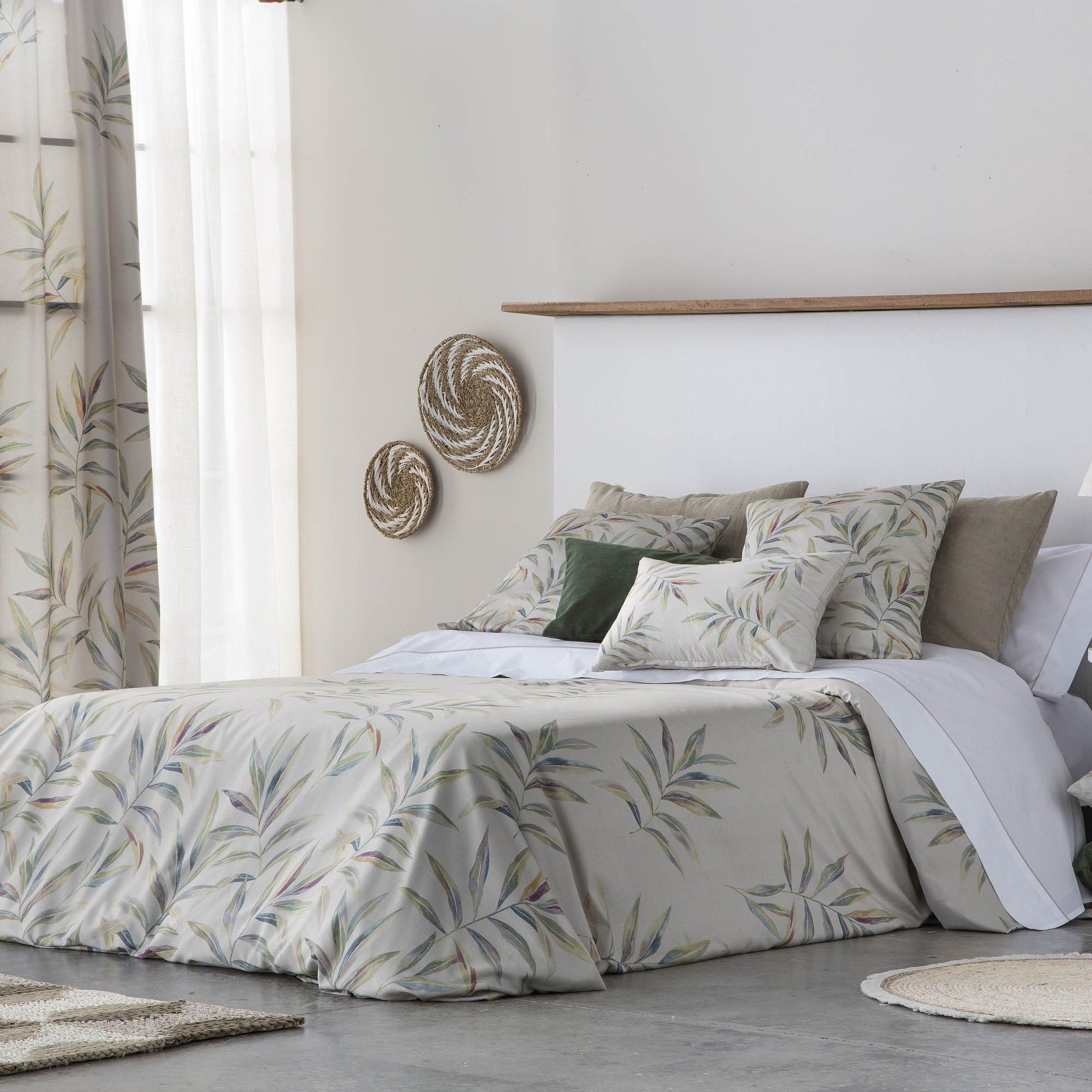 Canete Ibai 3-Piece Single & Half Duvet Cover Set - Green | Comfort & Style