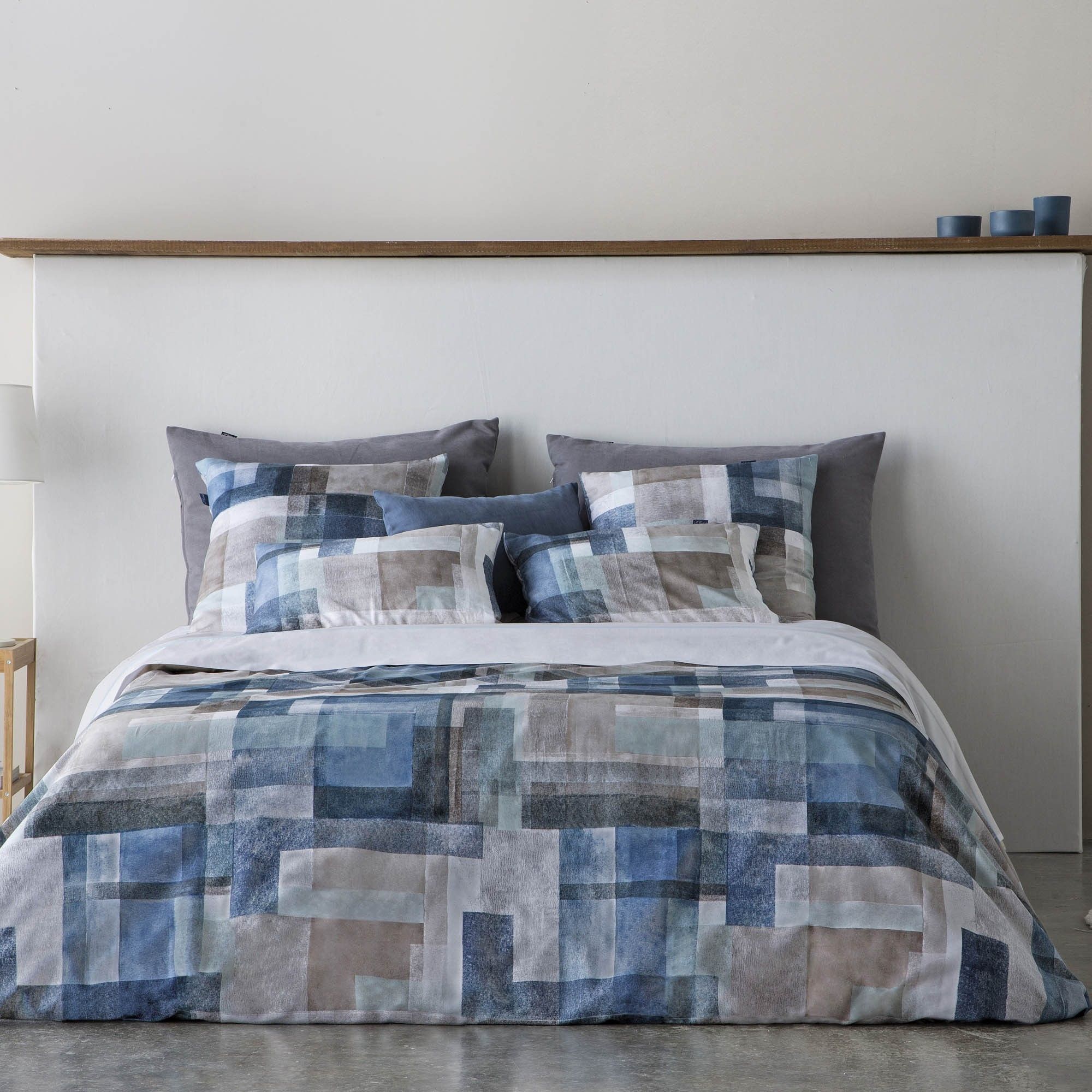 Canete Oblu 3-Piece Single & Half Bed Set - Blue