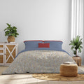 Canete Asfalt 3-Piece Single & Half Duvet Cover Set - Blue | Comfort & Style