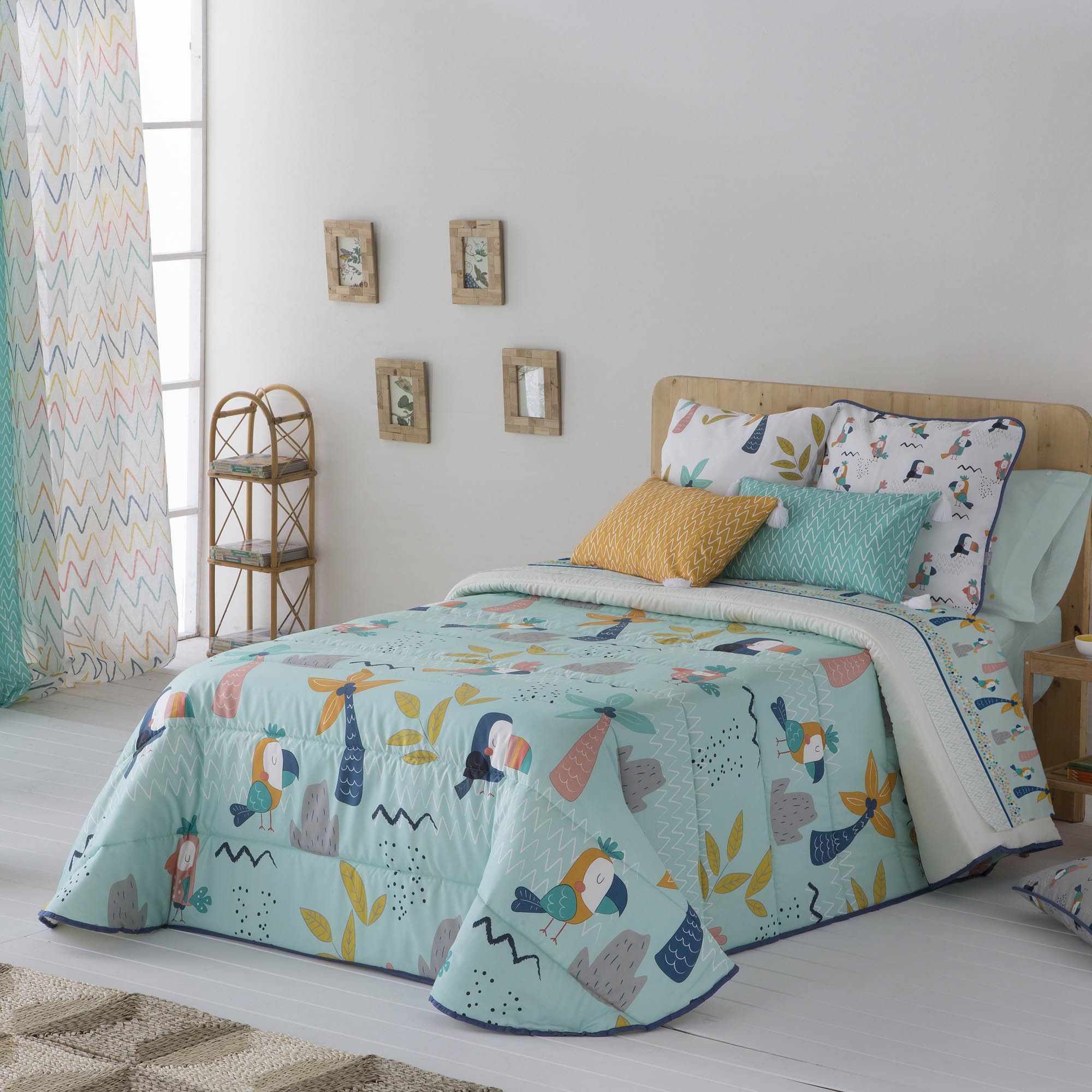 Canete Aloha 3-Piece Single & Half Duvet Cover Set | Comfort & Style