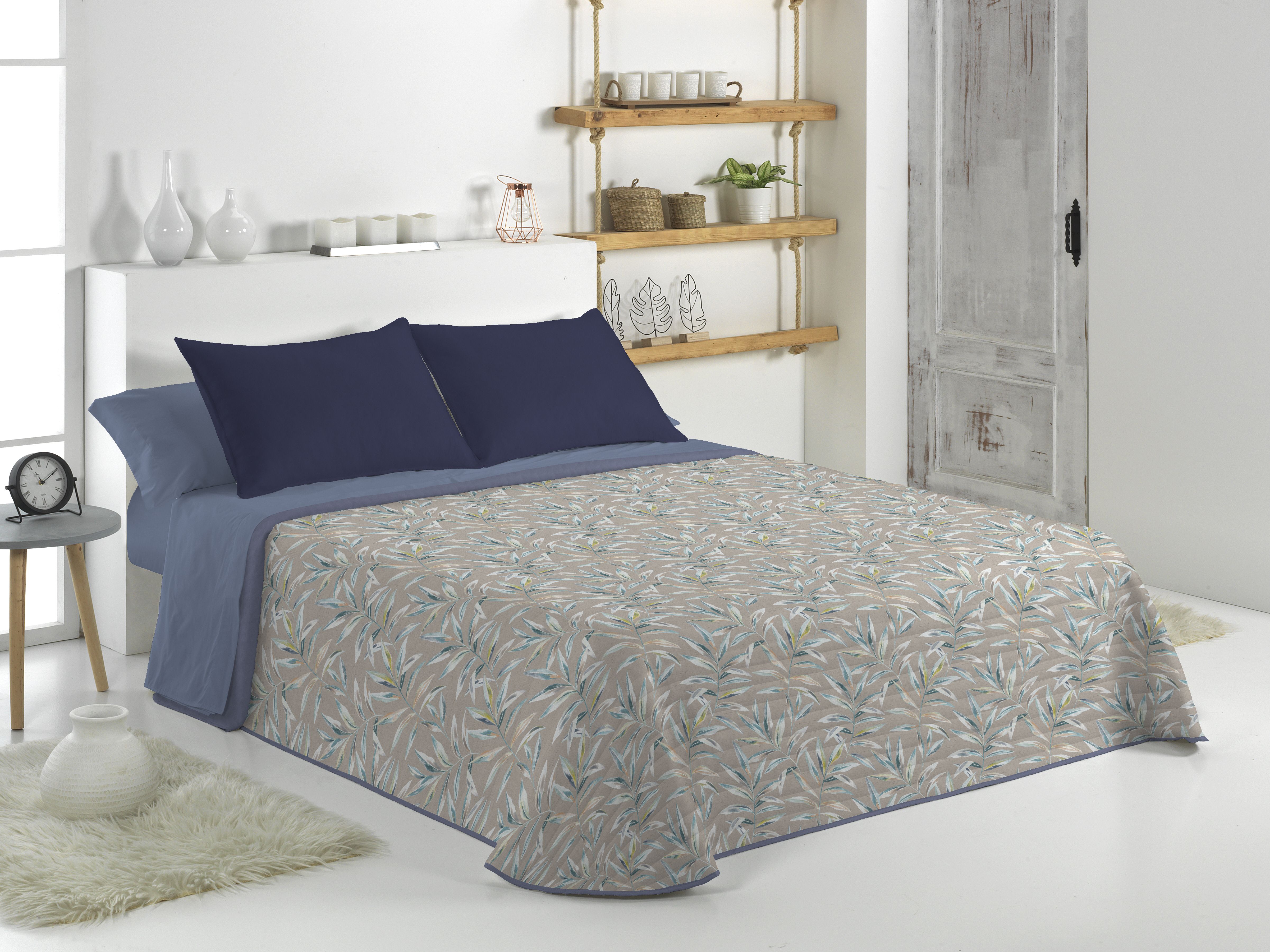 Canete Perno Summer Bedspread King-Size - Blue | Fresh & Elegant