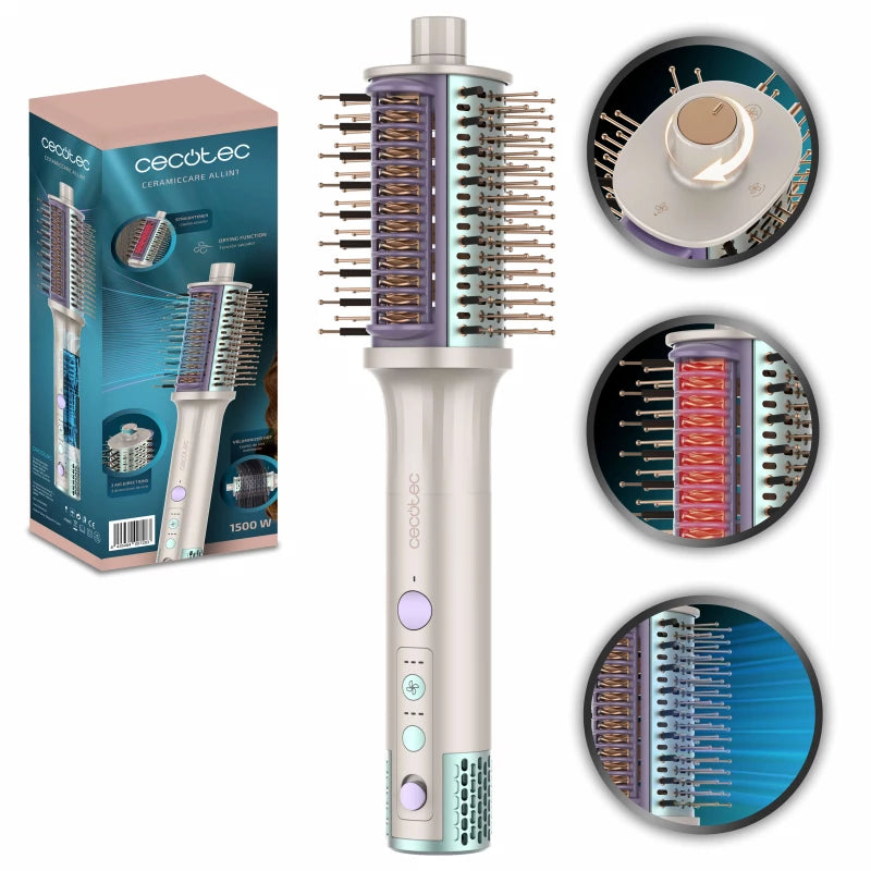 Cecotec CeramicCare Allin1 – 1500W 4-in-1 Hot Air Styler Cecotec CeramicCare Allin1 – 1500W 4-in-1 Hot Air Styler