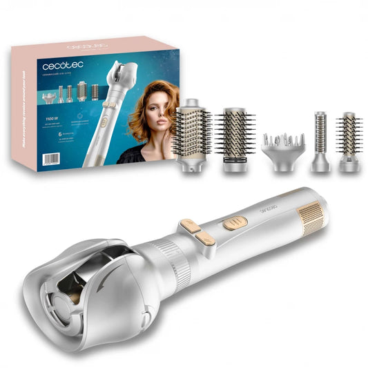 Cecotec CeramicCare 6in1 Gyro – 6-in-1 Rotating Hot Air Styler