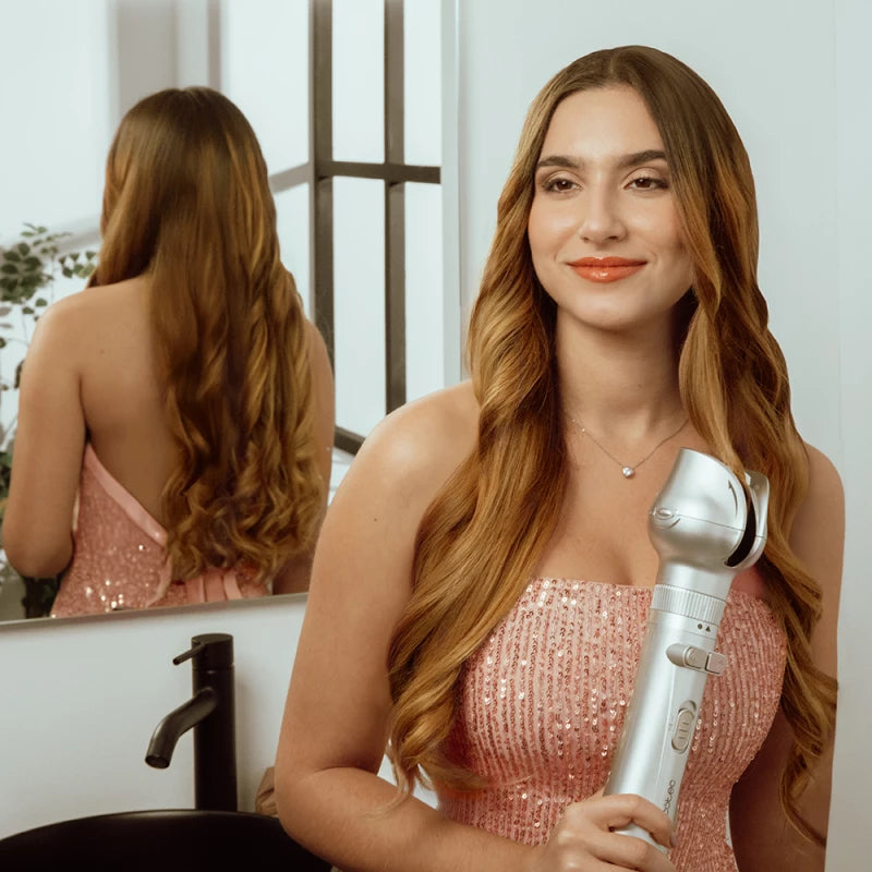 Cecotec CeramicCare 6in1 Gyro – 6-in-1 Rotating Hot Air Styler