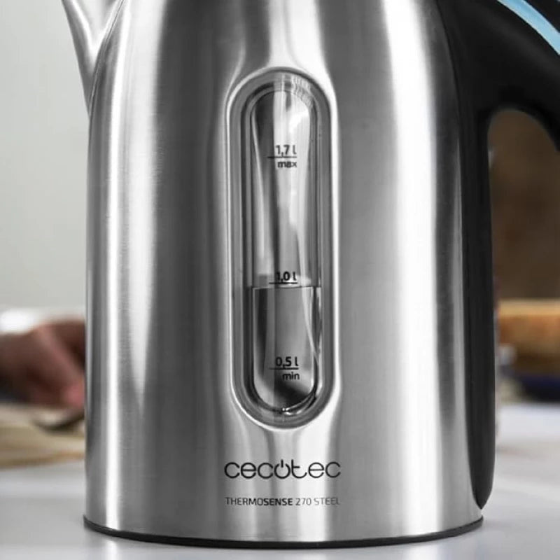 Cecotec ThermoSense 270 Steel Electric Kettle 1.7L Cecotec ThermoSense 270 Steel Electric Kettle 1.7L