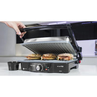 Cecotec Rock'nGrill 2000W Electric Contact Grill — RockStone Non-Stick, Even Results