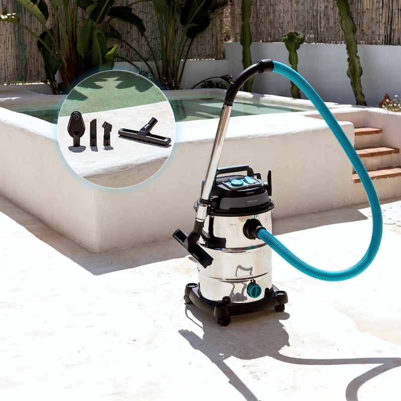 مكنسة Cecotec Conga Rockstar Wet & Dry Steel Pro 