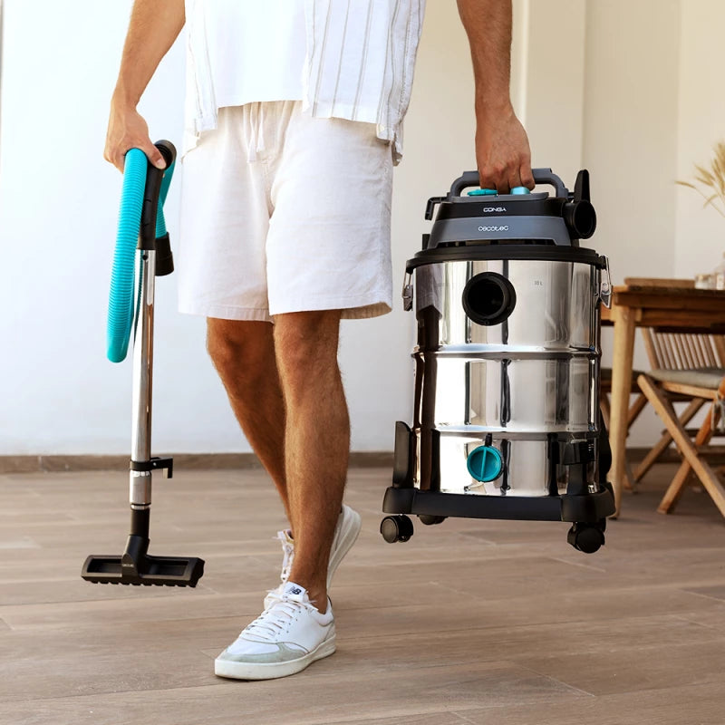 مكنسة Cecotec Conga Rockstar Wet & Dry Steel Pro 