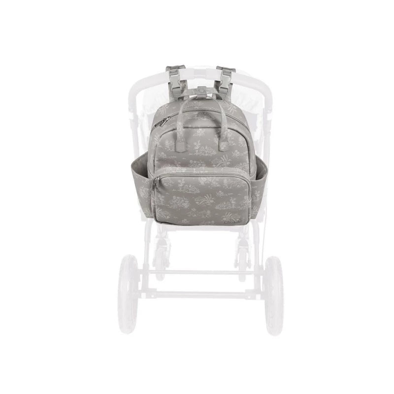 Pasito a Pasito Toile de Jouy Forest Diaper Backpack – Stylish