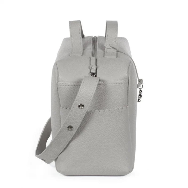 Icon Gray Diaper Bag – Spacious & Stylish Pasito Baby Bag