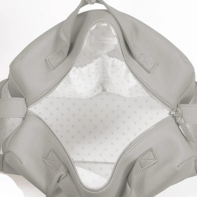 Icon Gray Diaper Bag – Spacious & Stylish Pasito Baby Bag