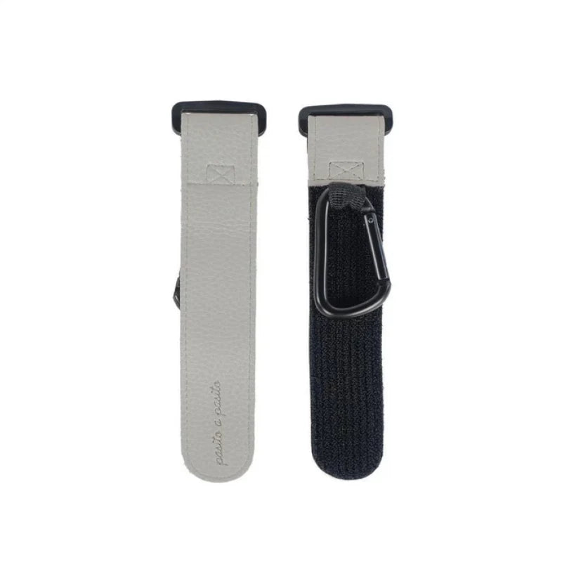 Pasito a Pasito Stroller Hooks – Icon Print Smoke, 2 Pieces Pasito a Pasito Stroller Hooks – Icon Print Smoke, 2 Pieces