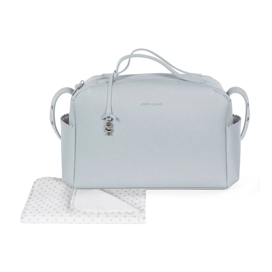 حقيبة حفاضات باسيتو أ باسيتو أيكون خضراء جلد صديق للبيئة