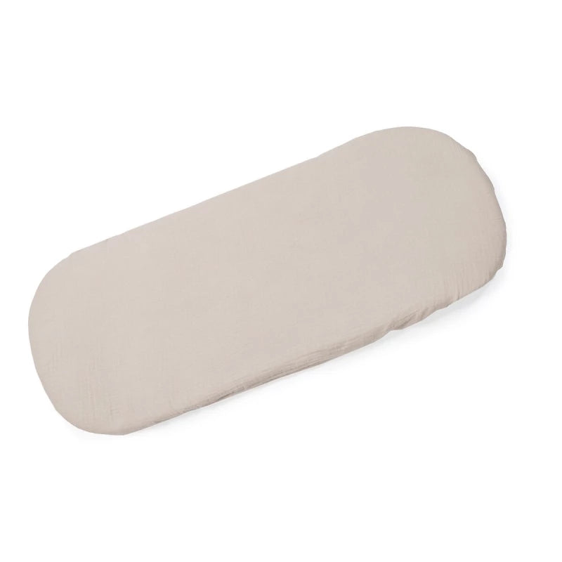 Pasito a Pasito Nara Beige Baby Sheet Set – 100% Cotton