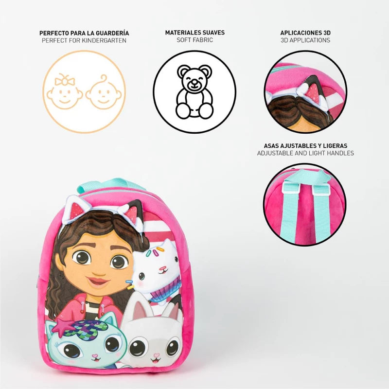 Cerda Kindergarten Backpack – Gabby's Dollhouse – Kids 3+ Cerda Kindergarten Backpack – Gabby's Dollhouse – Kids 3+