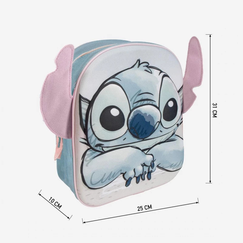 Cerda Kids Backpack – 3D Stitch – Age 3+ Cerda Kids Backpack – 3D Stitch – Age 3+