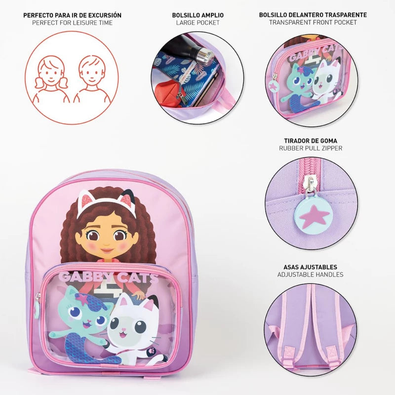 Cerda Kids Backpack Gabby’s Dollhouse – Durable & Fun Cerda Kids Backpack Gabby’s Dollhouse – Durable & Fun