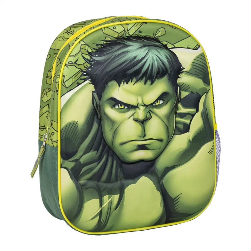Cerda Kids Backpack 3D Avengers Hulk – Age 3+ – Fun & Durable Cerda Kids Backpack 3D Avengers Hulk – Age 3+ – Fun & Durable
