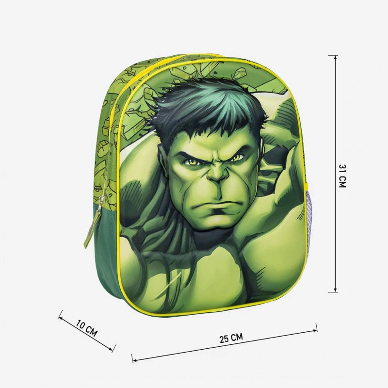 Cerda Kids Backpack 3D Avengers Hulk – Age 3+ – Fun & Durable Cerda Kids Backpack 3D Avengers Hulk – Age 3+ – Fun & Durable