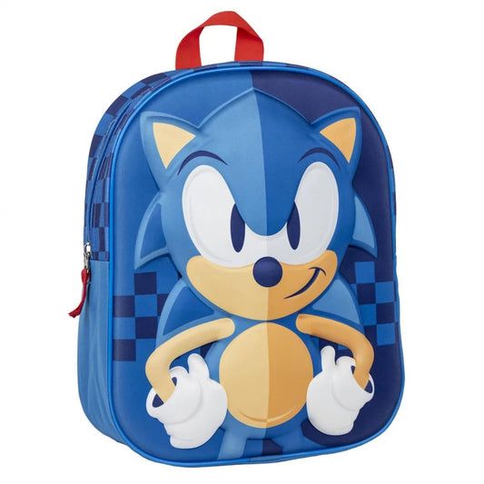 Cerda Kids Backpack 3D Sonic – Lightweight & Fun